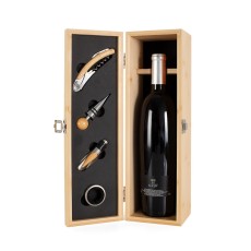 Kit Vinho 4 Peças Personalizado com Logotipo