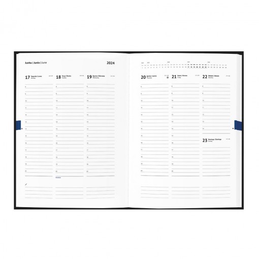 Agenda A5 em rPET Personalizada para Brinde MD66202