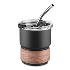 Copo em Inox Com Canudo Personalizado