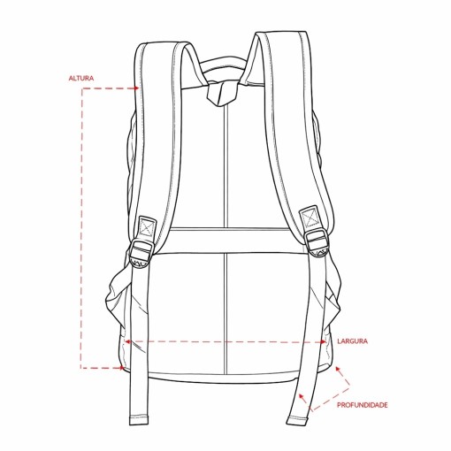 Mochila Oxford 23 Litros Personalizada 09164