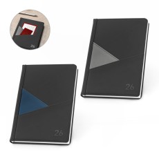 Agenda A5 2026 em PU Personalizada