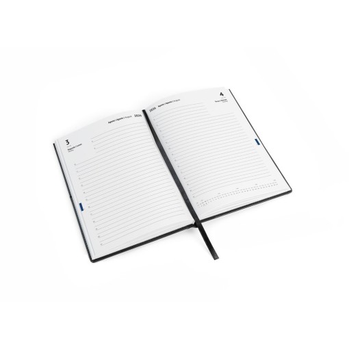 Agenda A5 2026 em PU Personalizada