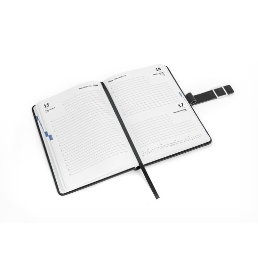 Agenda A5 em PU (58% reciclado) Personalizada