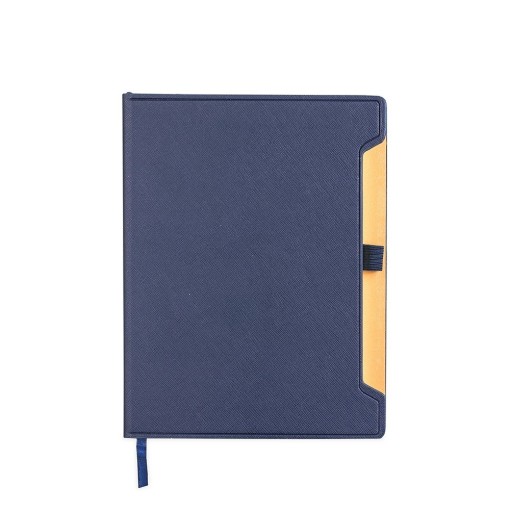 Caderneta Couro Sintético Promocional com Logo