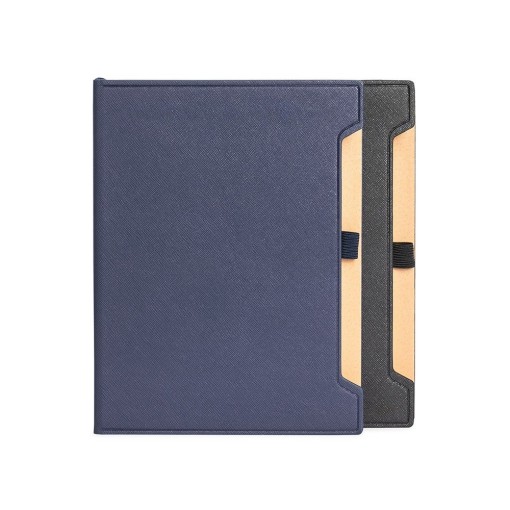 Caderneta Couro Sintético Promocional com Logo