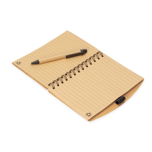 Caderneta ecológica com Caneta Promocional
