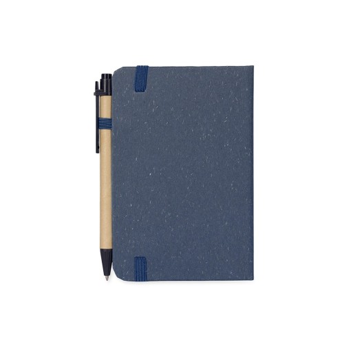 Caderneta Palha de Trigo com Caneta Personalizada