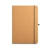 Caderno A5 Capa Dura em Couro Reciclado Personalizado MD53628