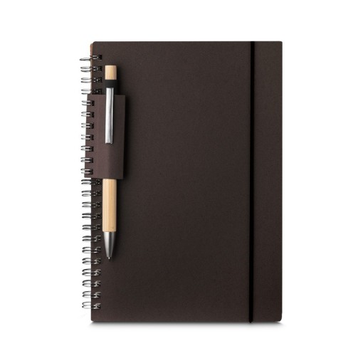 Caderno A5 Papel Reciclado Personalizado MG15077