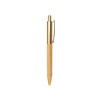 Caneta Metal e Bambu Personalizada MG15059