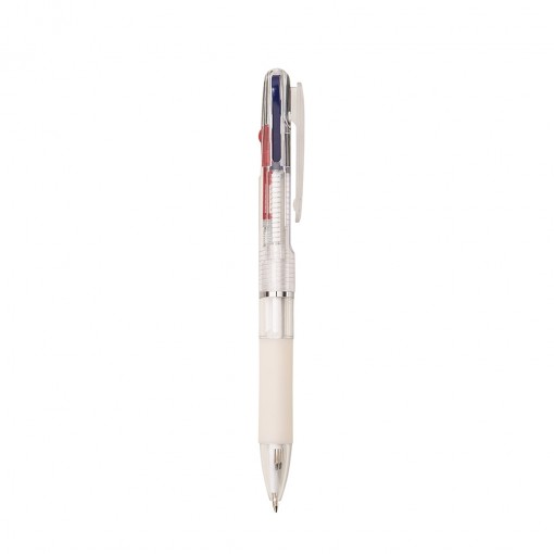 Caneta Plástica 3 Cores Personalizada MG3311B