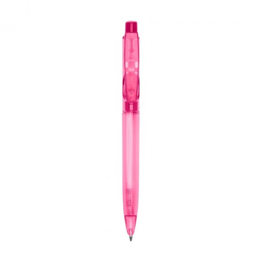 Caneta Plástica Fluorescente Personalizada MG01097F