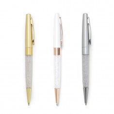 Caneta Semimetal com Logo para Brindes Personalizada MG14554