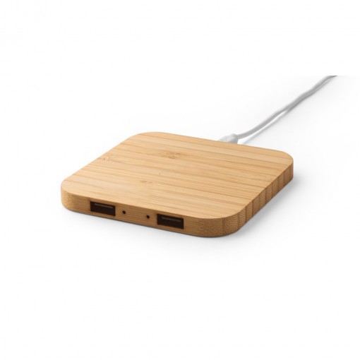 Carregador Portátil em Bambu Personalizado MD97123