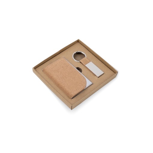 Conjunto de Porta Cartões e Chaveiro Personalizado