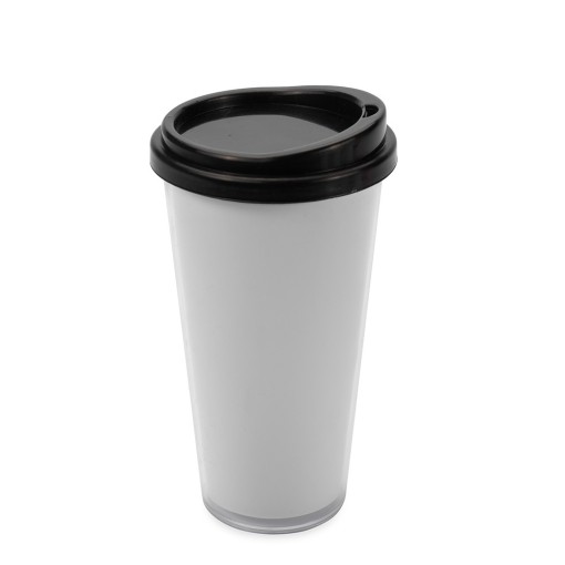 Copo Plástico Duplo 400ml Promocional