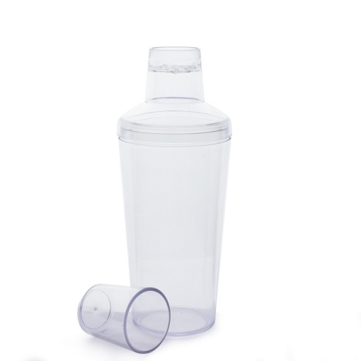 Coqueteleira Acrílico 565ml Personalizada com Logo MG15021