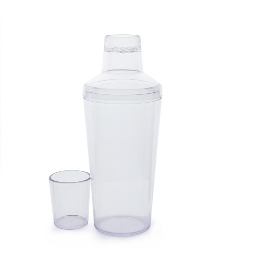 Coqueteleira Acrílico 565ml Personalizada com Logo MG15021