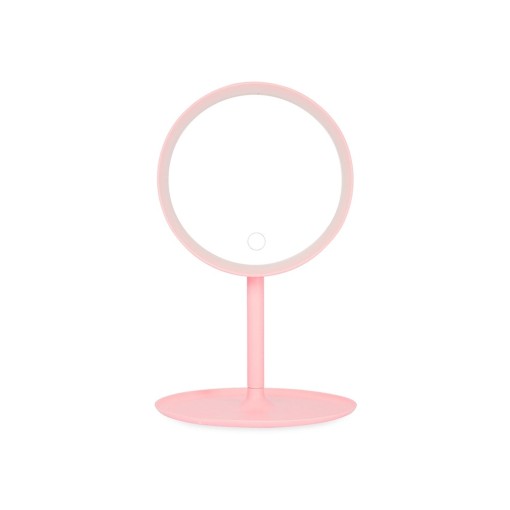 Espelho de Mesa Plástico com LED Promocional