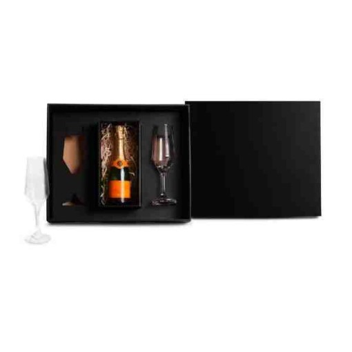  Jogo De Taças De Vidro P/ Champagne 186 Ml - 2 Pçs Personalizado