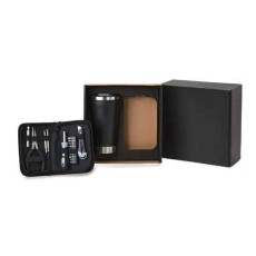 Kit Copo Térmico E Conjunto De Ferramentas - 17 Pçs Promocional