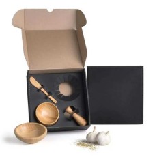 Kit  Cumbuca e Amassador de Temperos Personalizado