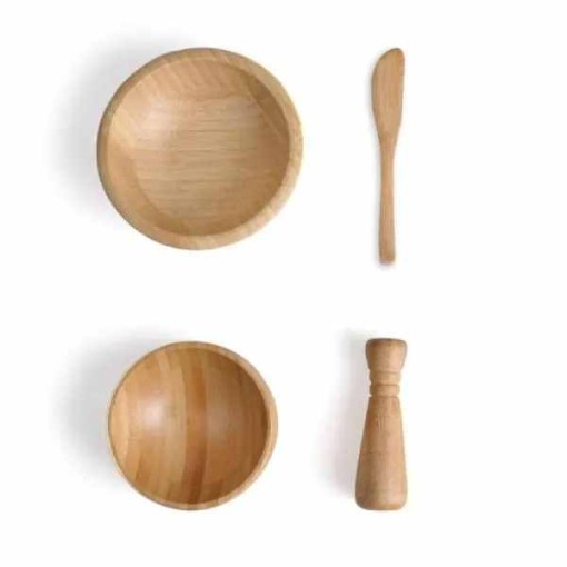 Kit  Cumbuca e Amassador de Temperos Personalizado