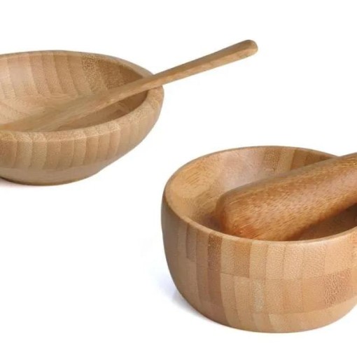 Kit  Cumbuca e Amassador de Temperos Personalizado