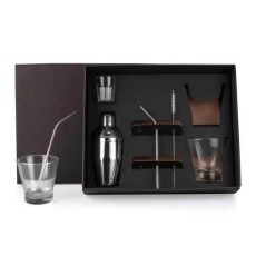 Kit Para Drinks Com Coqueteleira - 7 Pçs Personalizado