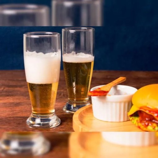 Kit para Petisco/Cerveja 5 Pçs Personalizado