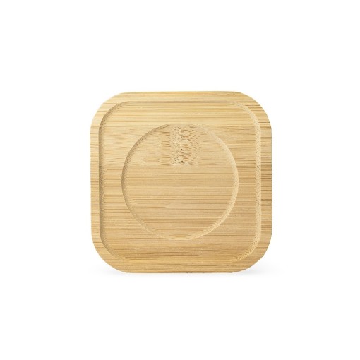 Kit Porta Copos Bambu com 6 Peças Personalizado