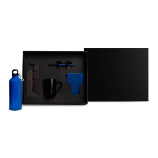 Kit Squeeze E Acessórios - Azul - 4 Pçs Personalizado