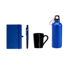 Kit Squeeze E Acessórios - Azul - 4 Pçs Personalizado