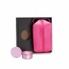 Kit Vela Aromatizada E Necessaire - Rosa - 2 Pçs Personalizado