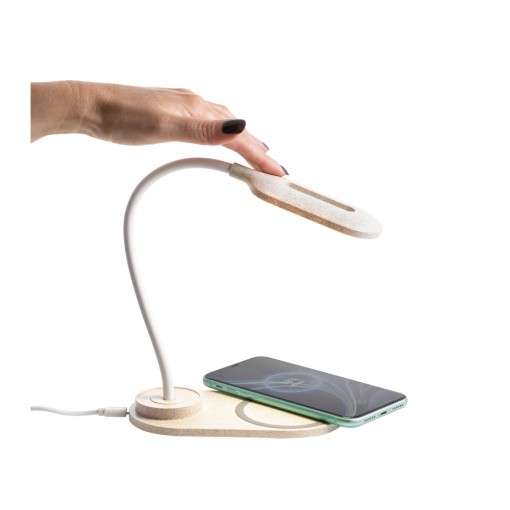 Luminária de Mesa com Carregador Wireless Personalizada MD58517