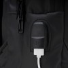 Mochila Couro Sintético USB 17 Litros Personalizada MG01901B