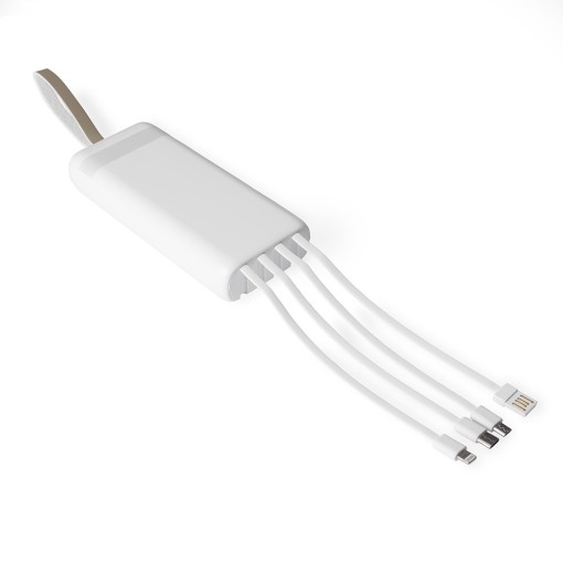 Power Bank 20.000mAh com Lanterna e Multissaídas Personalizado