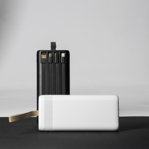 Power Bank 20.000mAh com Lanterna e Multissaídas Personalizado