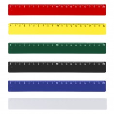 Régua Plástica 20cm Promocional MG13724