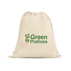 Sacola Tipo Mochila 100% Algodão Personalizado MD92374