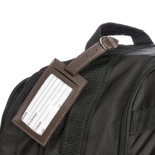 Tag Identificador de Bagagem Personalizada Com Logotipo da Empresa MG13790