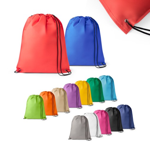 Sacola tipo mochila em non-woven (80 g/m²) termo-selado Personalizada