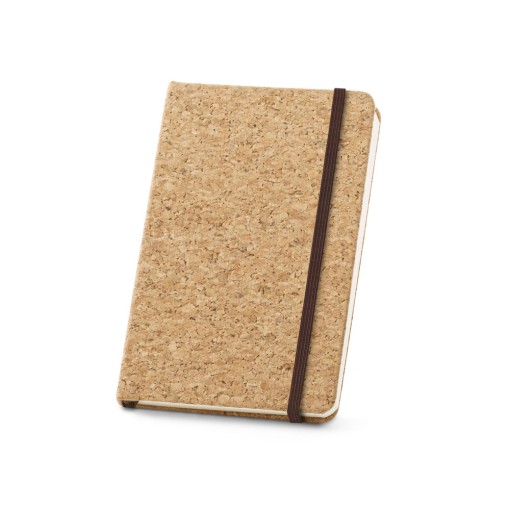 Caderno A6 de capa dura em cortiça com 160 páginas lisas Personalizado