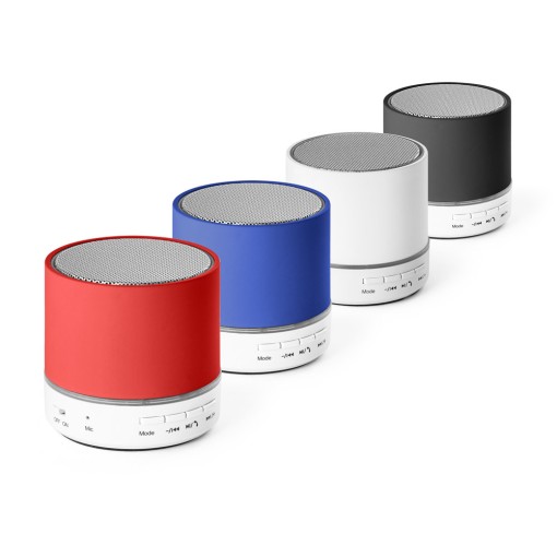 Caixa de som com microfone em ABS Personalizada