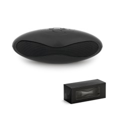 Caixa de som em ABS com microfone e autonomia de 3h Personalizada