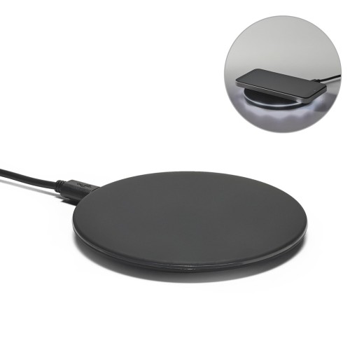Carregador por indução (wireless) super-rápido em ABS 15W Personalizado